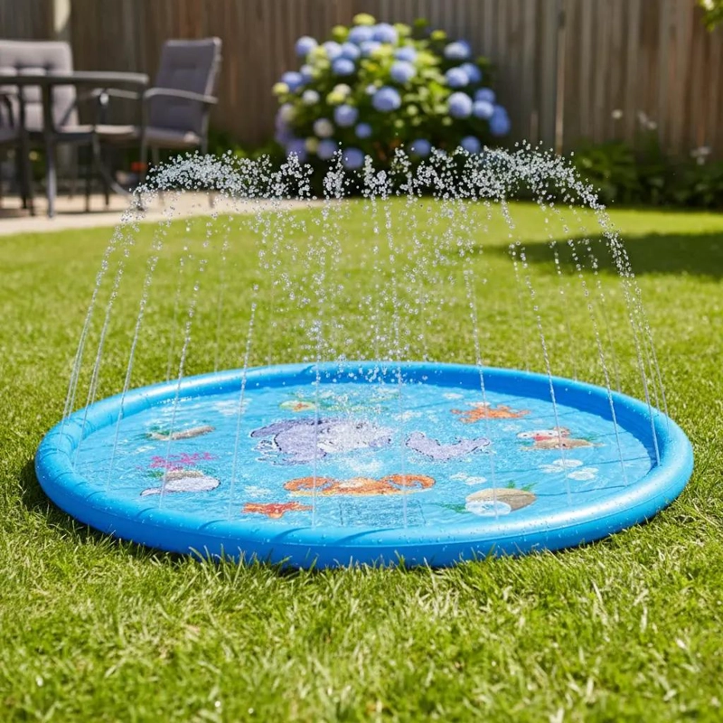PISCINA INFLABLE PARA NIÑOS Y MASCOTAS DE 170 CM - 5