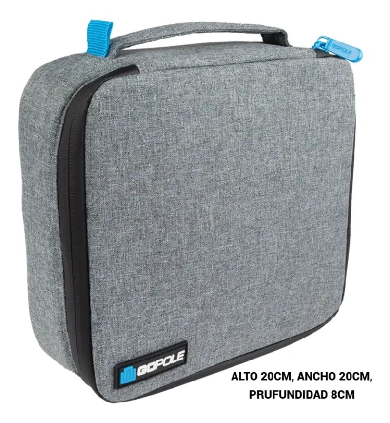 ESTUCHE RESISTENTE PARA CAMARAS Y ACCESORIOS GOPRO - 3