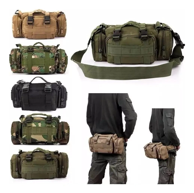 BANANO TACTICO MILITAR OUTDOOR CON SISTEMA MOLLE - 3