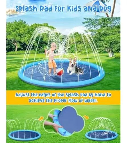 PISCINA PLEGABLE REDONDA 100X100CM PARA NIÑOS Y MASCOTAS - 5