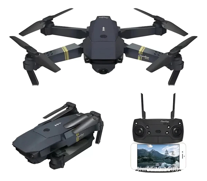 DRONE 4K PROFESIONAL CON DOBLE CAMARA Y CONEXION WIFI - 4
