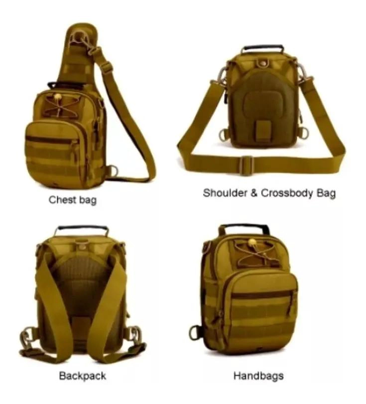 BOLSO MULTIFUNCIONAL 4 EN 1 PARA ACTIVIDADES AL AIRE LIBRE - 3