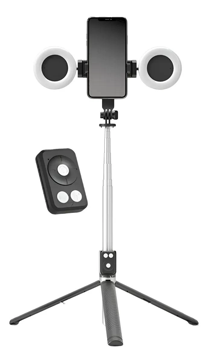 TRIPODE CON LUZ LED Y CONTROL REMOTO PARA TELE FONOS - 1