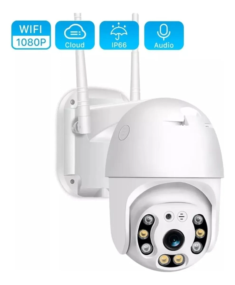 CAMARA DE SEGURIDAD IP WIFI EXTERIOR CON VISION NOCTURNA - 2