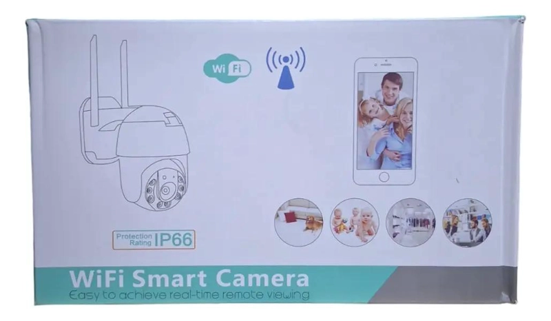 CAMARA DE SEGURIDAD IP WIFI EXTERIOR CON VISION NOCTURNA - 3