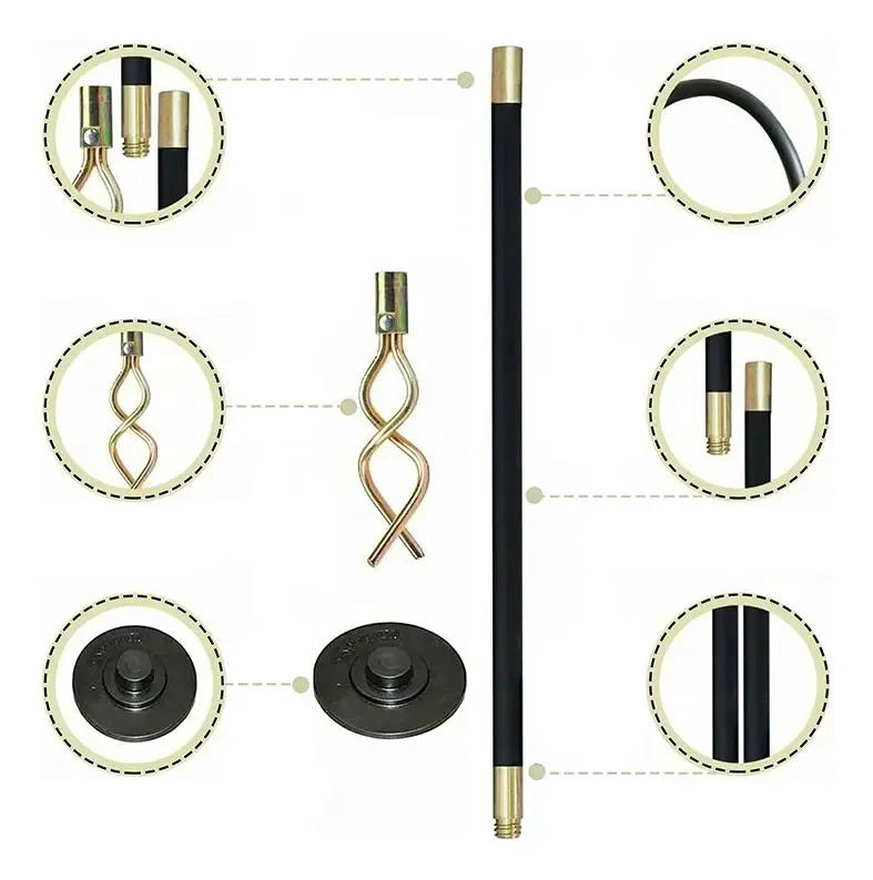 SET DE 10 VARILLAS PARA DESTAPAR ALCANTARILLADO DE 9 METROS - 7