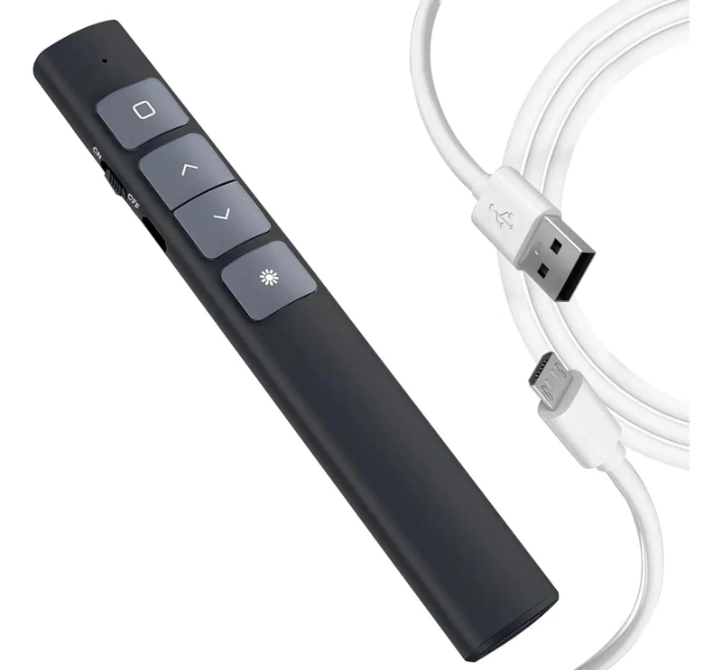 CONTROL REMOTO INALAMBRICO PARA PRESENTACIONES CON LARGO ALCANCE - 1