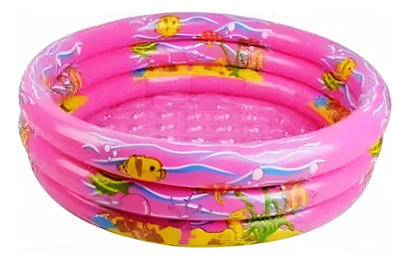 PISCINA INFLABLE PARA NIÑOS 100 X 35 CM IDEAL PARA VERANO - 1