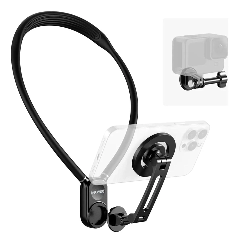 SOPORTE DE CUELLO MAGNE TICO PARA CAMARAS Y SMARTPHONES - 1
