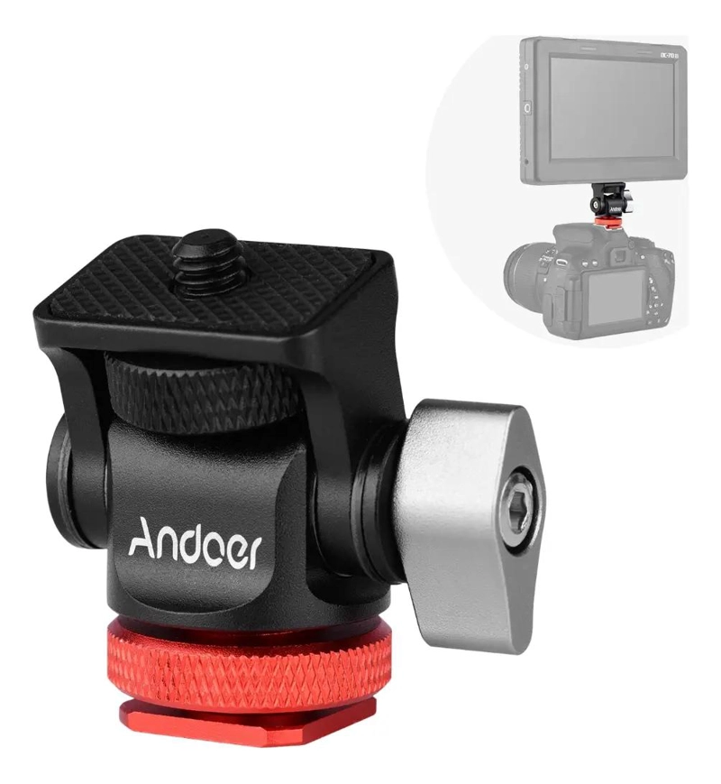 ADAPTADOR DE SOPORTE PARA CAMARA CON ROSCA DE 1/4 - 4