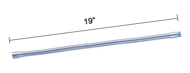 SOPORTE ATRIL MICROFONO FLEXIBLE CROMADO RESISTENTE Y AJUSTABLE - 1