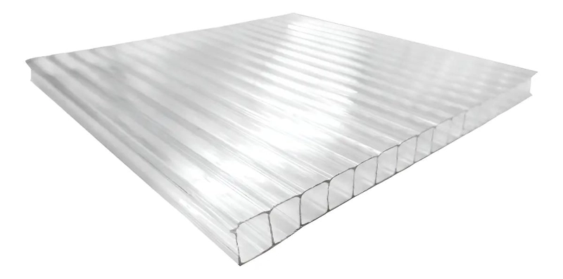 PLANCHA DE POLICARBONATO ALVEOLAR TRANSPARENTE 1050X2900MM - 1