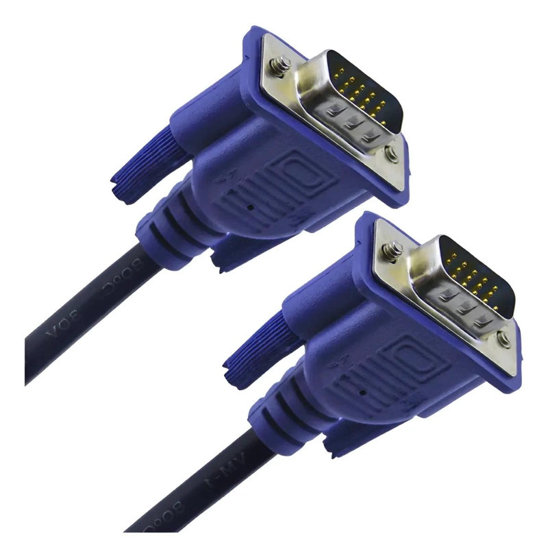 PACK DE 6 CABLES VGA DE 5 METROS PARA CONEXIONES - 1