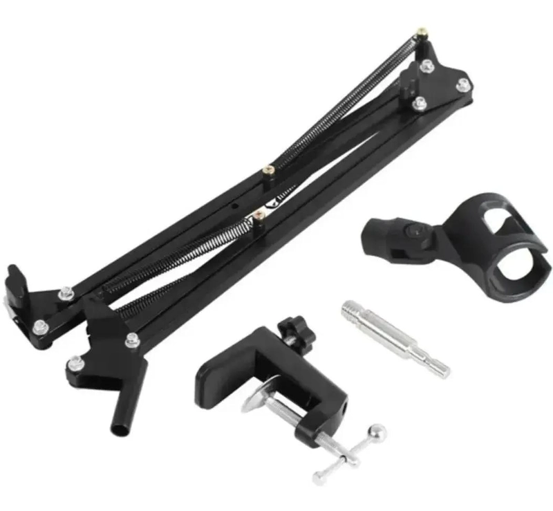 SOPORTE FLEXIBLE PARA MICROFONOS Y CELULARES AJUSTABLE - 4