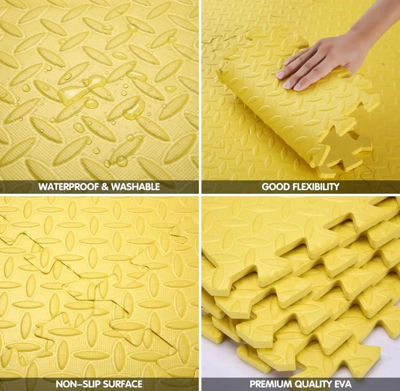 ALFOMBRILLAS DE ESPUMA PARA BEBE S PACK DE 4 PARA ACTIVIDADES - 6