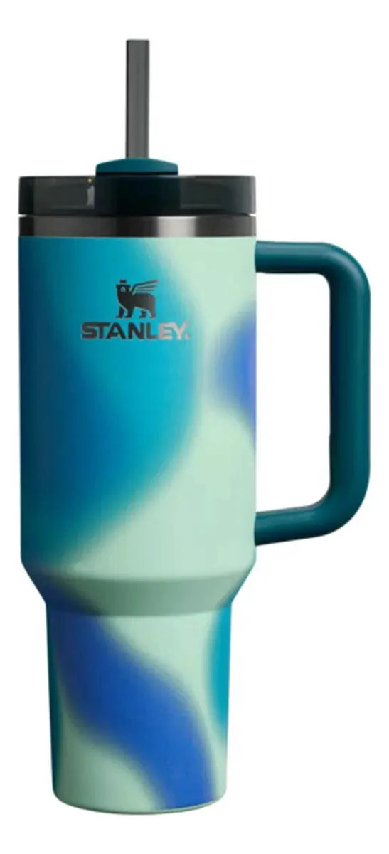 VASO TE RMICO DE ACERO INOXIDABLE 1.18L COLOR TEAL - 1