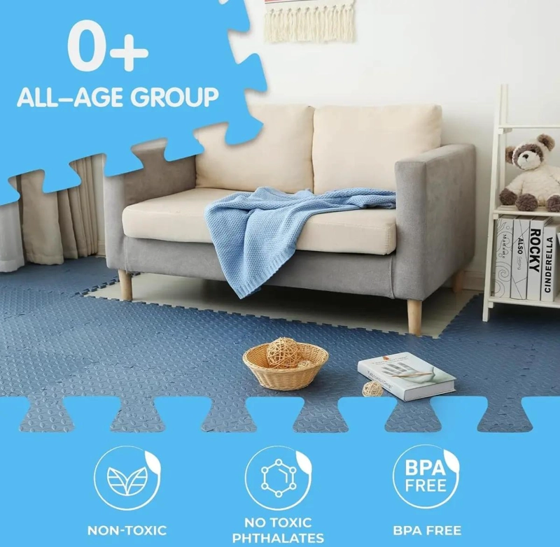 ALFOMBRILLAS DE ESPUMA PARA BEBE S PACK DE 4 PARA ACTIVIDADES - 3