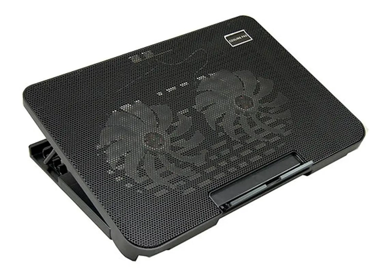 BASE ENFRIADORA PARA NOTEBOOK CON VENTILADORES USB Y SOPORTE ANTIDESLIZANTE - 6