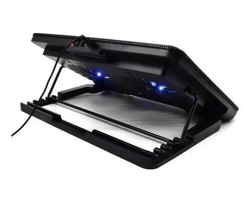 BASE ENFRIADORA PARA NOTEBOOK CON VENTILADORES USB Y SOPORTE ANTIDESLIZANTE - 9