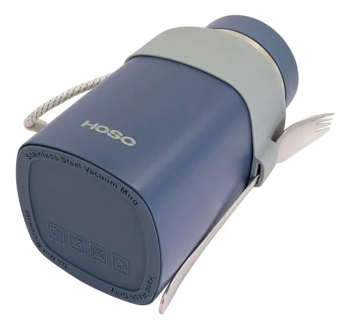TERMO DE ACERO INOXIDABLE 750ML PARA COMIDA Y BEBIDAS CALIENTES - 4