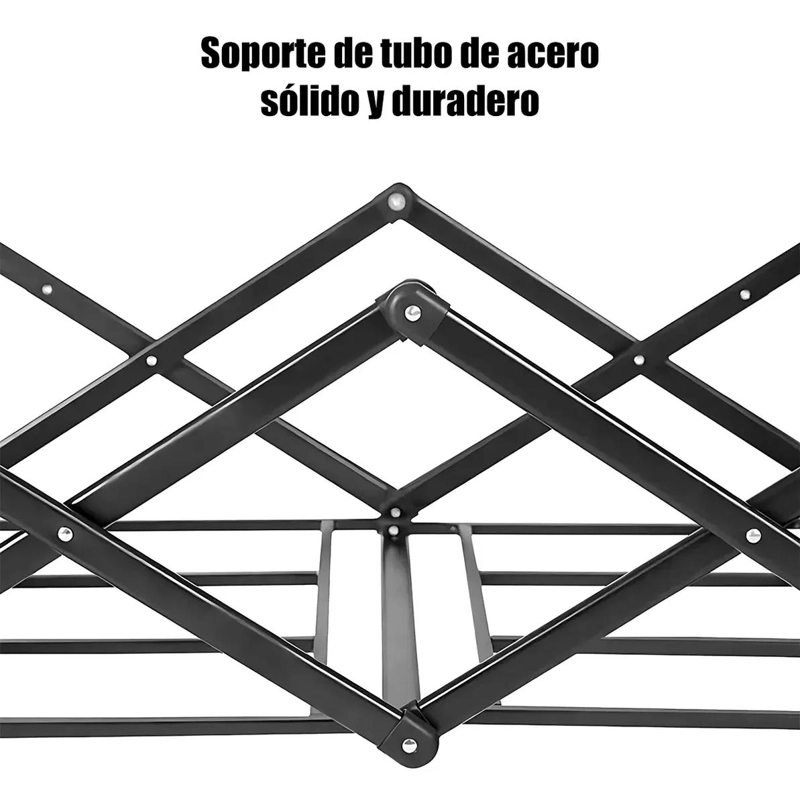 CARRITO PLEGABLE MULTIUSO PARA CAMPING Y PLAYA CON RUEDAS 360° - 7