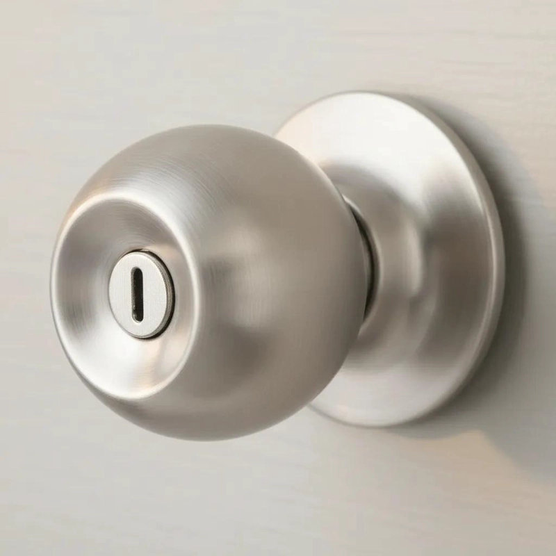 CERRADURA DE BAÑO INOXIDABLE PARA PUERTAS DERECHA E IZQUIERDA - 5