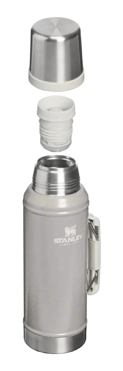 TERMO CLASSIC 950 ML GRIS IDEAL PARA BEBIDAS CALIENTES - 2