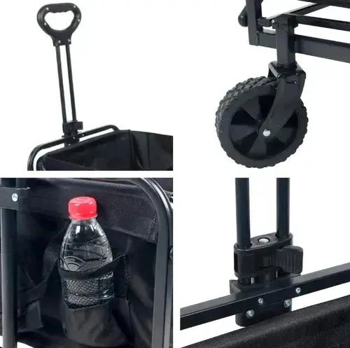 CARRO PLEGABLE CAMPING MULTIFUNCIONAL PARA AVENTURAS AL AIRE LIBRE - 2