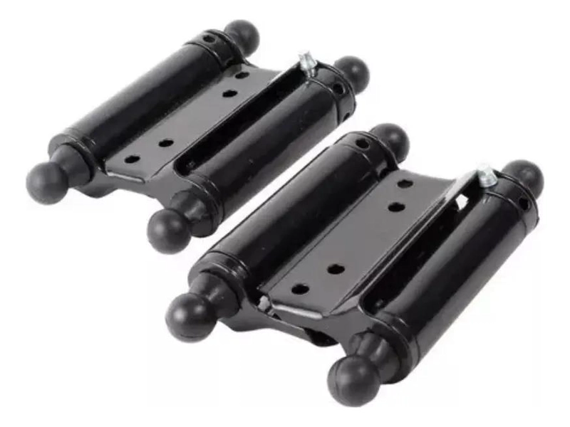 BISAGRA VAIVEN NEGRA PARA MUEBLES 3 PULGADAS CAJA 2 UNIDADES - 1