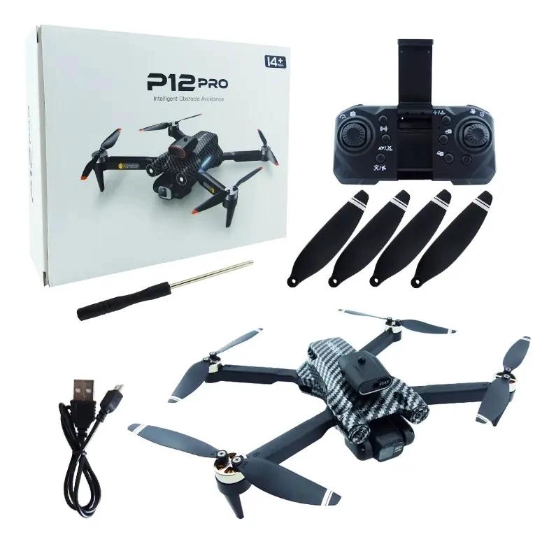 DRON AVANZADO CON DOS CAMARAS Y SENSOR DE SEGURIDAD - 3