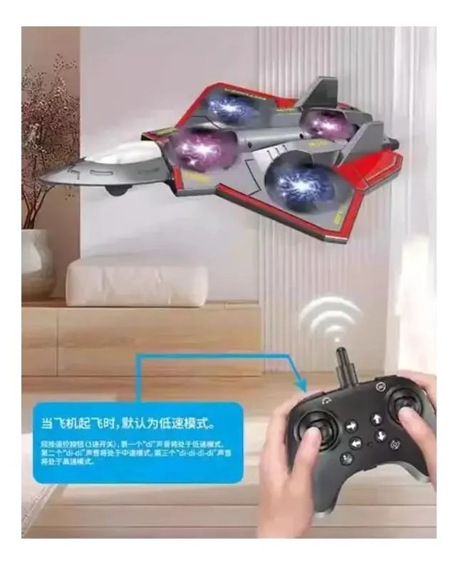 DRONE ESPUMA PLANEADOR CONTROL REMOTO PARA ADULTOS - 4