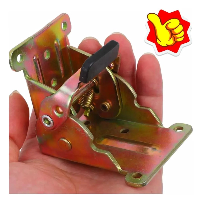 SET DE 4 BISAGRAS ABATIBLES CON BLOQUEO PARA MUEBLES - 7