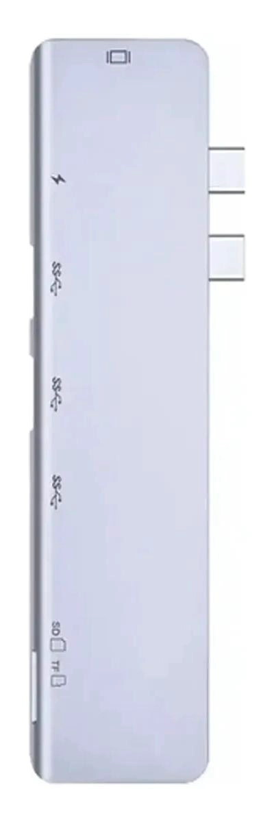 ADAPTADOR MULTIFUNCIONAL USB TIPO C CON 7 PUERTOS - 3