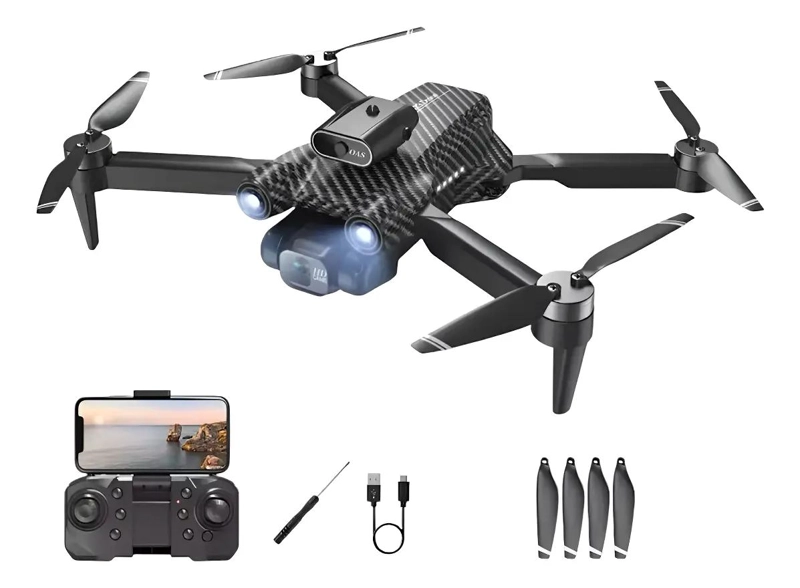 DRONE COMPACTO CON DOBLE CAMARA Y GPS PARA FOTOGRAFIA AE REA - 1