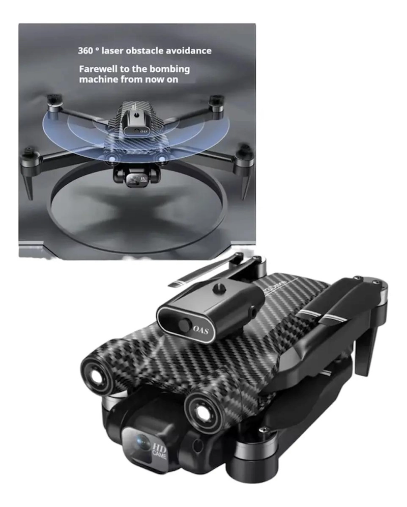 DRONE COMPACTO CON DOBLE CAMARA Y GPS PARA FOTOGRAFIA AE REA - 2