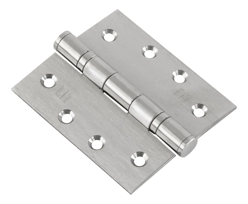 BISAGRA DE ACERO INOXIDABLE 3 1/2'' PARA PUERTAS Y MUEBLES - 1