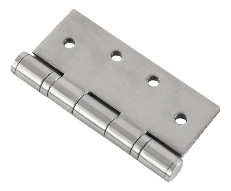 BISAGRA DE ACERO INOXIDABLE 3 1/2'' PARA PUERTAS Y MUEBLES - 3