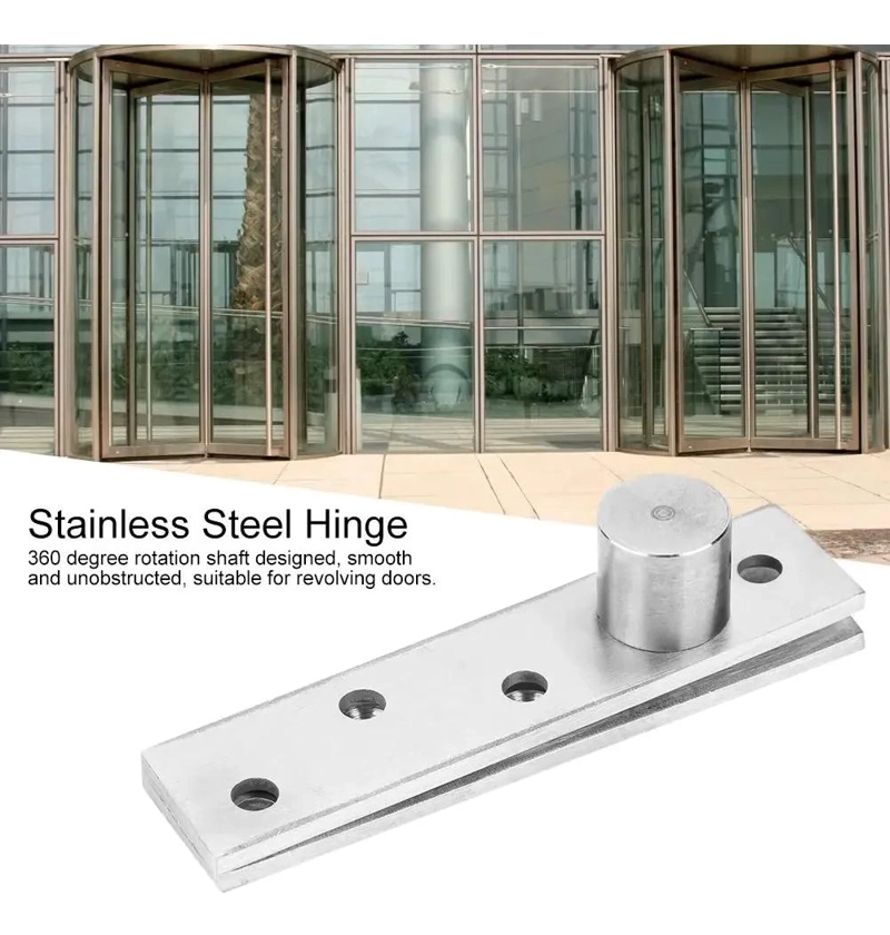 BISAGRAS OCULTAS DE ACERO INOXIDABLE 15CM PARA PUERTAS - 5