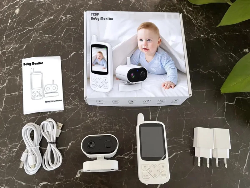 CAMARA DE VIGILANCIA PARA BEBE S Y ANCIANOS CON PANTALLA DE 2.8 PULGADAS - 4