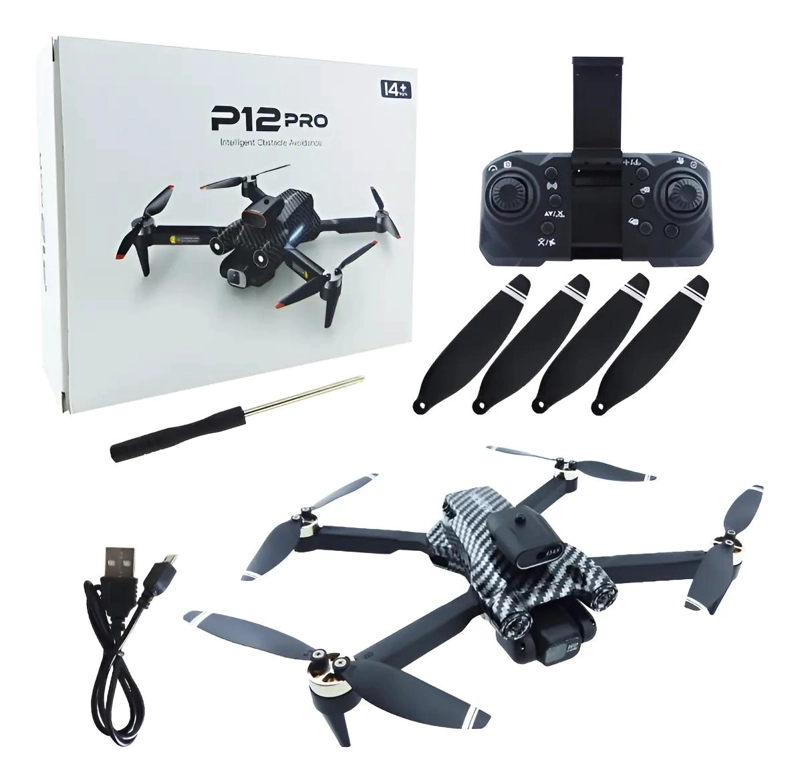 DRON AVANZADO CON DOBLE CAMARA Y SENSOR DE SEGURIDAD - 1