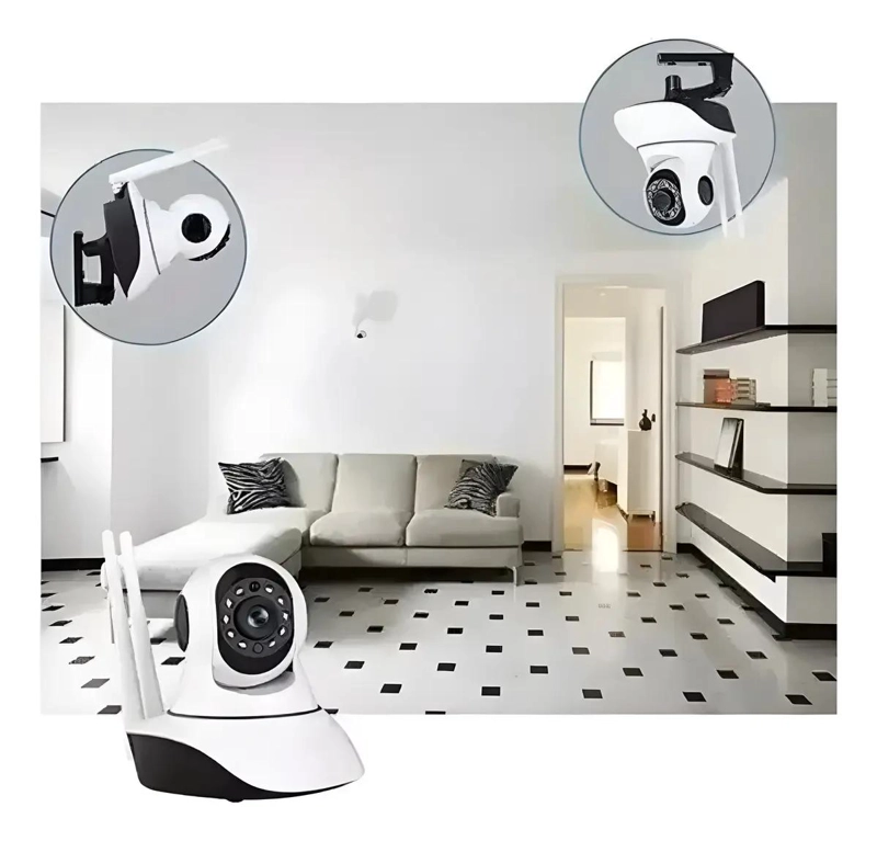 CAMARA DE SEGURIDAD IP INALAMBRICA CON VISION NOCTURNA HD - 10