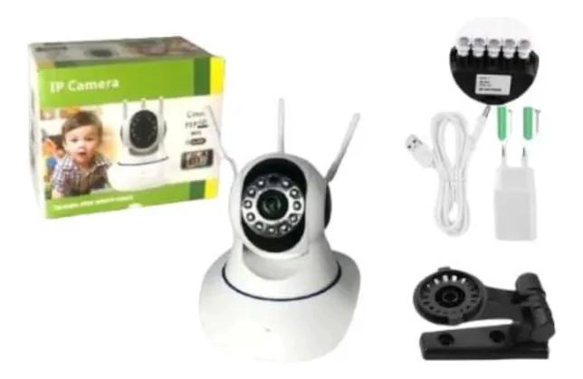 CAMARA WIFI HD MOTORIZADA CON VISION NOCTURNA 355° PARA INTERIOR - 3