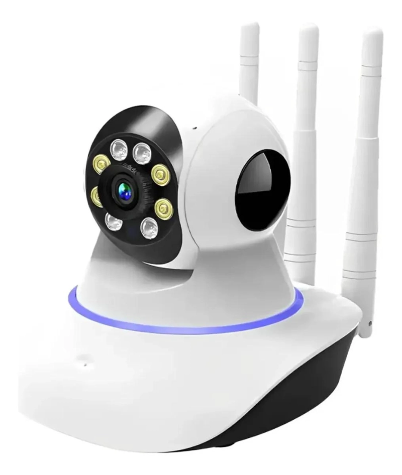 CAMARA WIFI HD MOTORIZADA CON VISION NOCTURNA 355° PARA INTERIOR - 4
