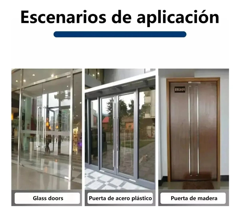 BISAGRA HIDRAULICA PARA PUERTAS CON RESORTE DE ALTA RESISTENCIA - 4