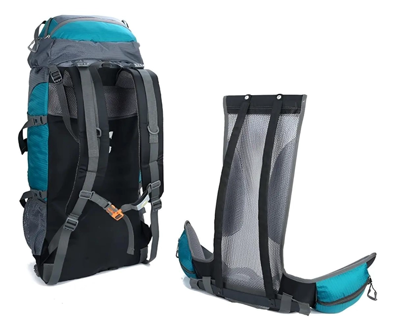 MOCHILA DE CAMPING IMPERMEABLE 80L PARA SENDERISMO - 8