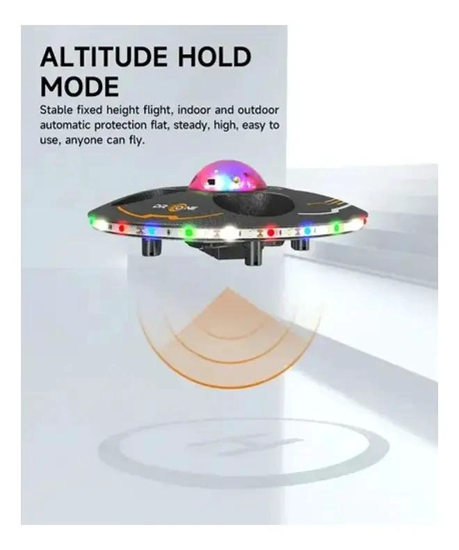 DRONE CONTROL REMOTO CON SENSOR Y LUZ LED - 2
