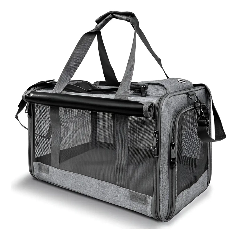 BOLSO PRACTICO PARA TRANSPORTE DE MASCOTAS PEQUEÑAS - 1