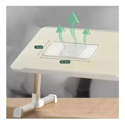 MESA PLEGABLE AJUSTABLE CON ENFRIADOR PARA NOTEBOOK - 6