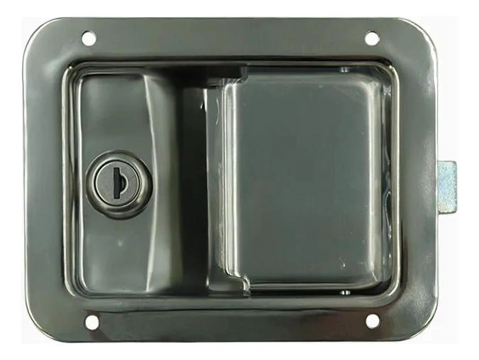 CHAPA DE IMPACTO INOXIDABLE PARA PUERTAS CON LLAVE - 1