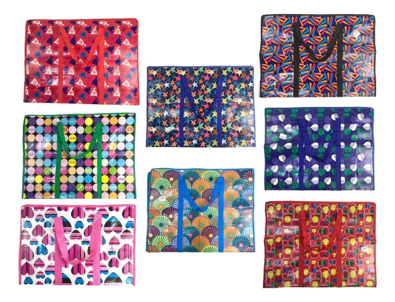 BOLSA MATUTERA REUTILIZABLE 60X70CM IDEAL PARA COMPRAS - 2